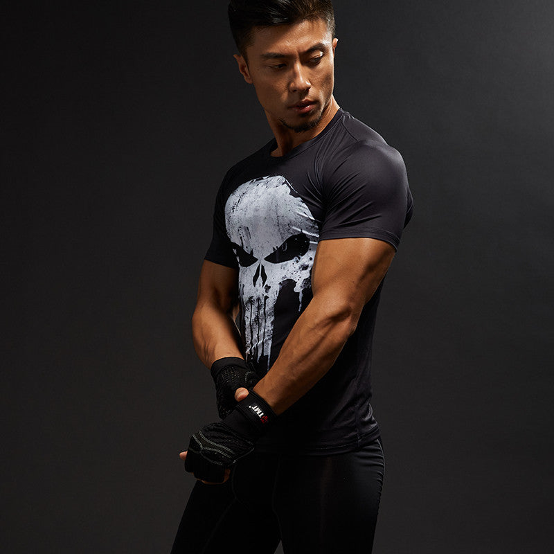 the punisher compression shirt