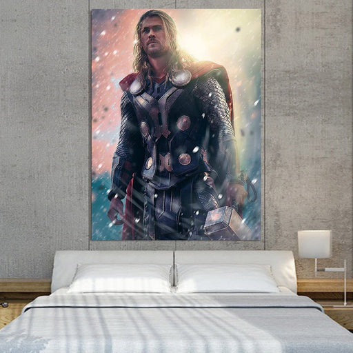 Marvel Dc Comics Wall Art Decor Canvas Prints Tagged Thor Superheroes Gears