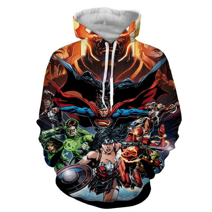 dc comics hoodie