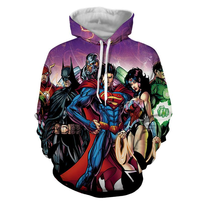 dc comics hoodie