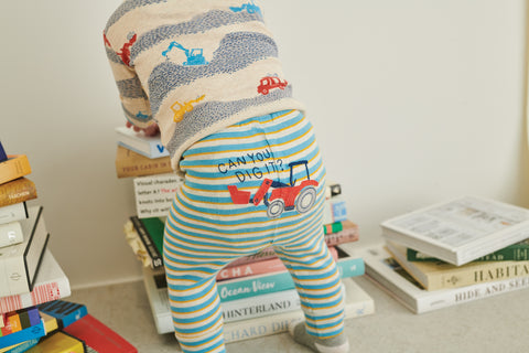 Hatley Baby Boy Construction Pjs - Bumble and Bee