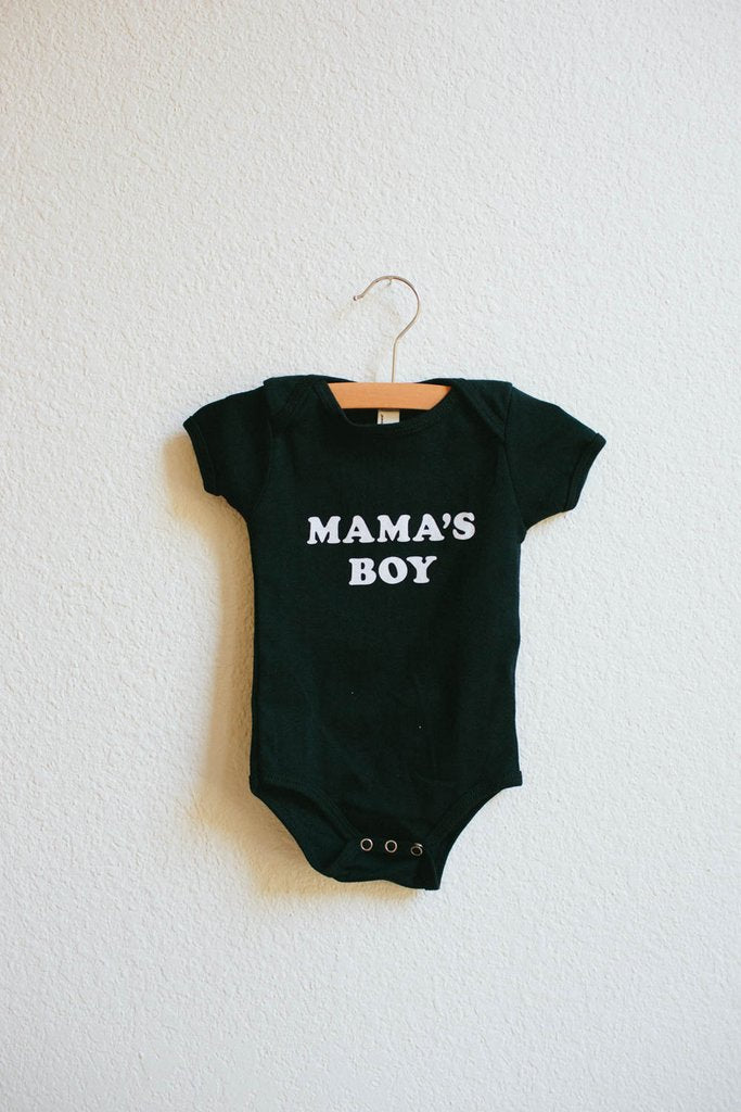 mama's boy onesie