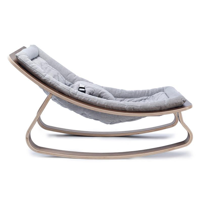 LEVO Baby Rocker (Sweet Grey Cushion) - The Village Anthology