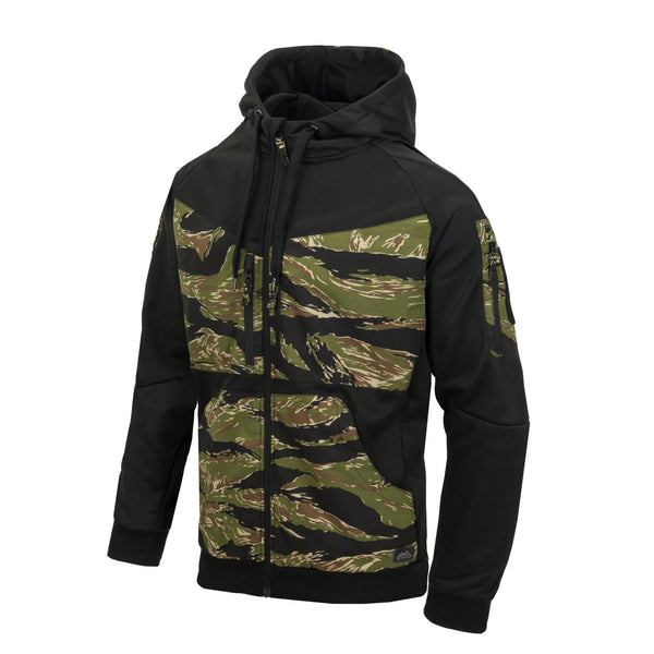 Helikon-Tex Rouge Hoodie (Fullzip) - BLACK/TIGER STRIPE