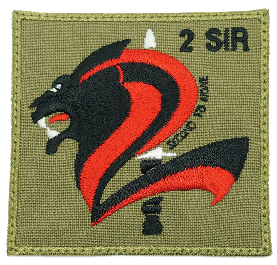 2 SIR LOGO PATCH - OLIVE GREEN