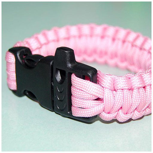 pink paracord bracelet