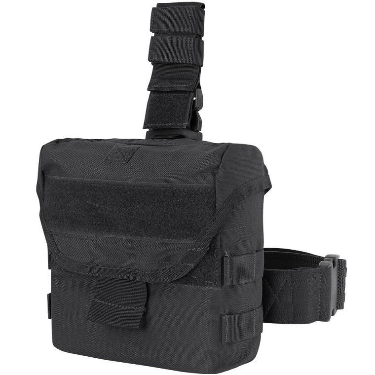 CONDOR DROP LEG DUMP POUCH - BLACK – Hock Gift Shop | Army Online Store ...