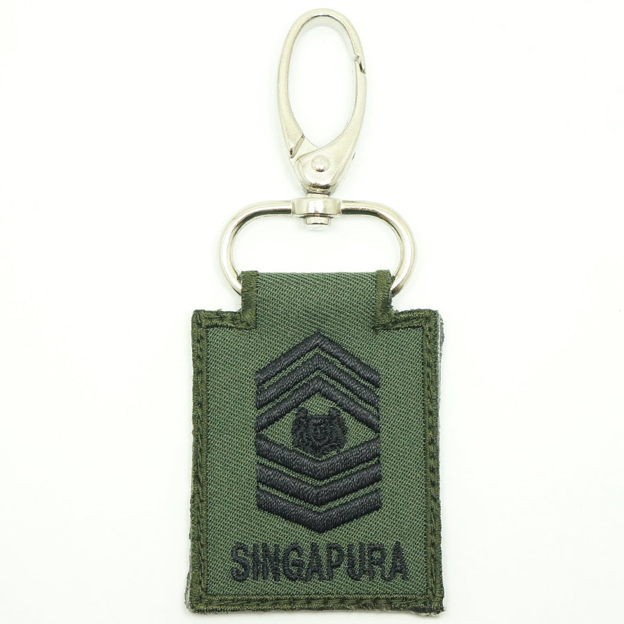 Mini Saf Rank Keychain Msg Od Green Hock Gift Shop Army