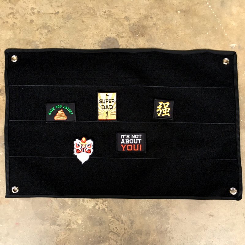 velcro patch display