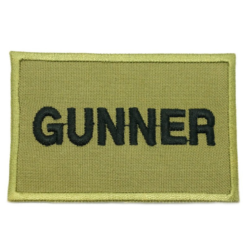 GUNNER CALL SIGN PATCH - OLIVE GREEN – Hock Gift Shop | Army Online ...