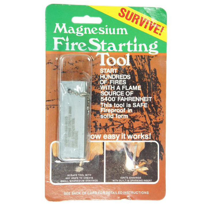 Magnesium Fire Starting Tool Hock Gift Shop Army Online Store In Singapore