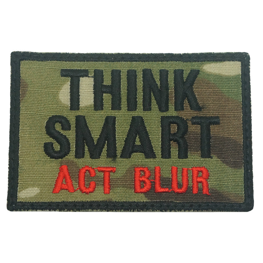 THINK SMART ACT BLUR PATCH MULTICAM Hock Gift Shop Army Online