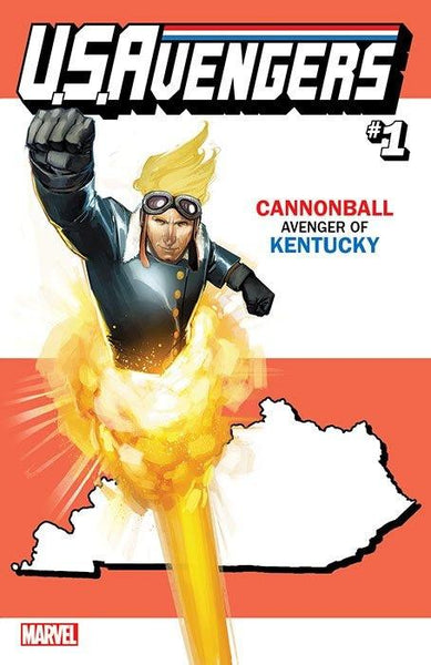 US AVENGERS #1 COVER X KENTUCKY STATE VARIANT