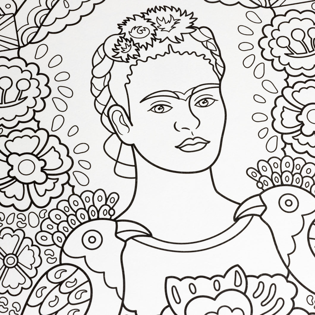 frida coloring pages