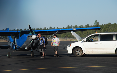 2022 Grand Canyon skydiving...NOT, broken plane