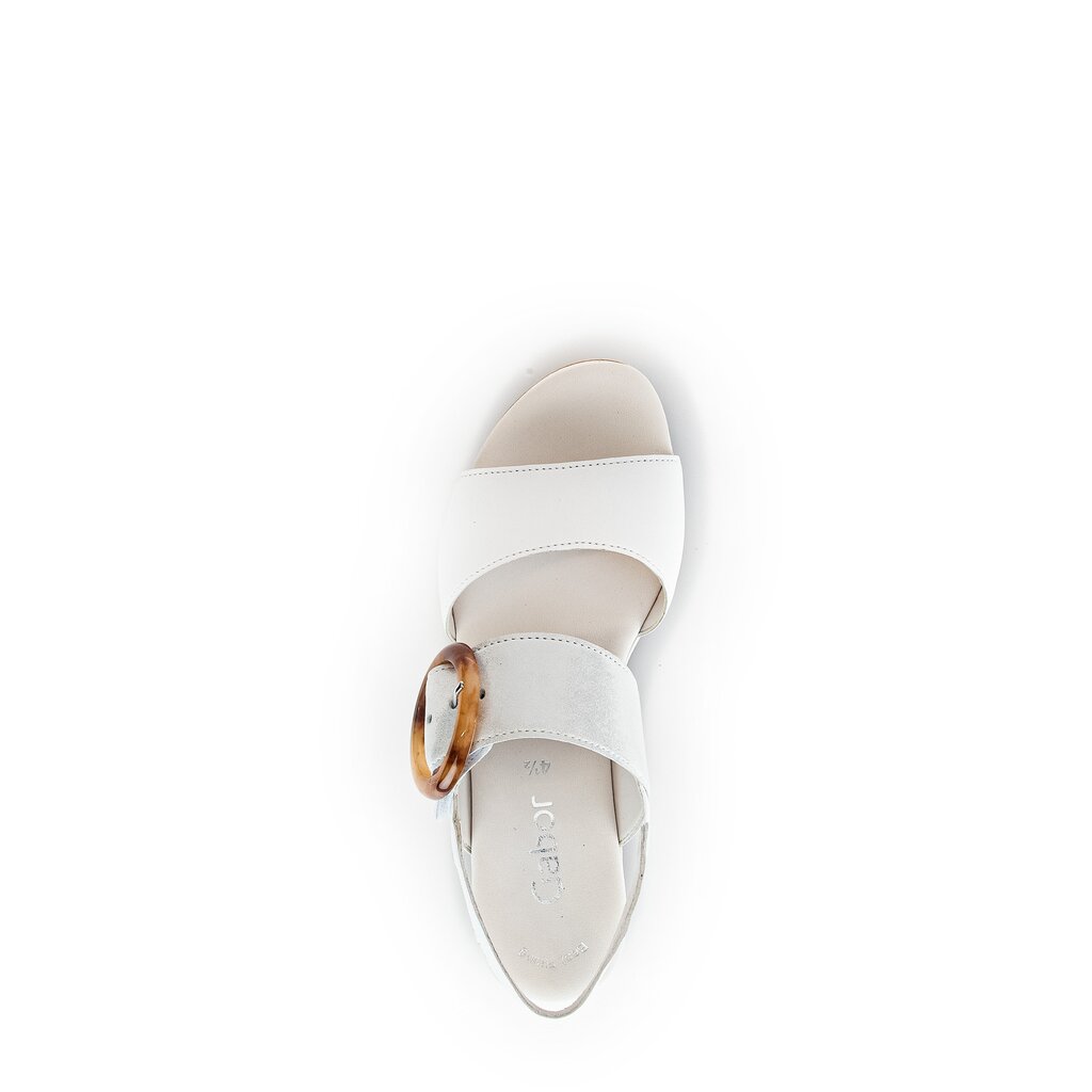 44.645.31 - White Leather||44.645.31 - Cuir blanc