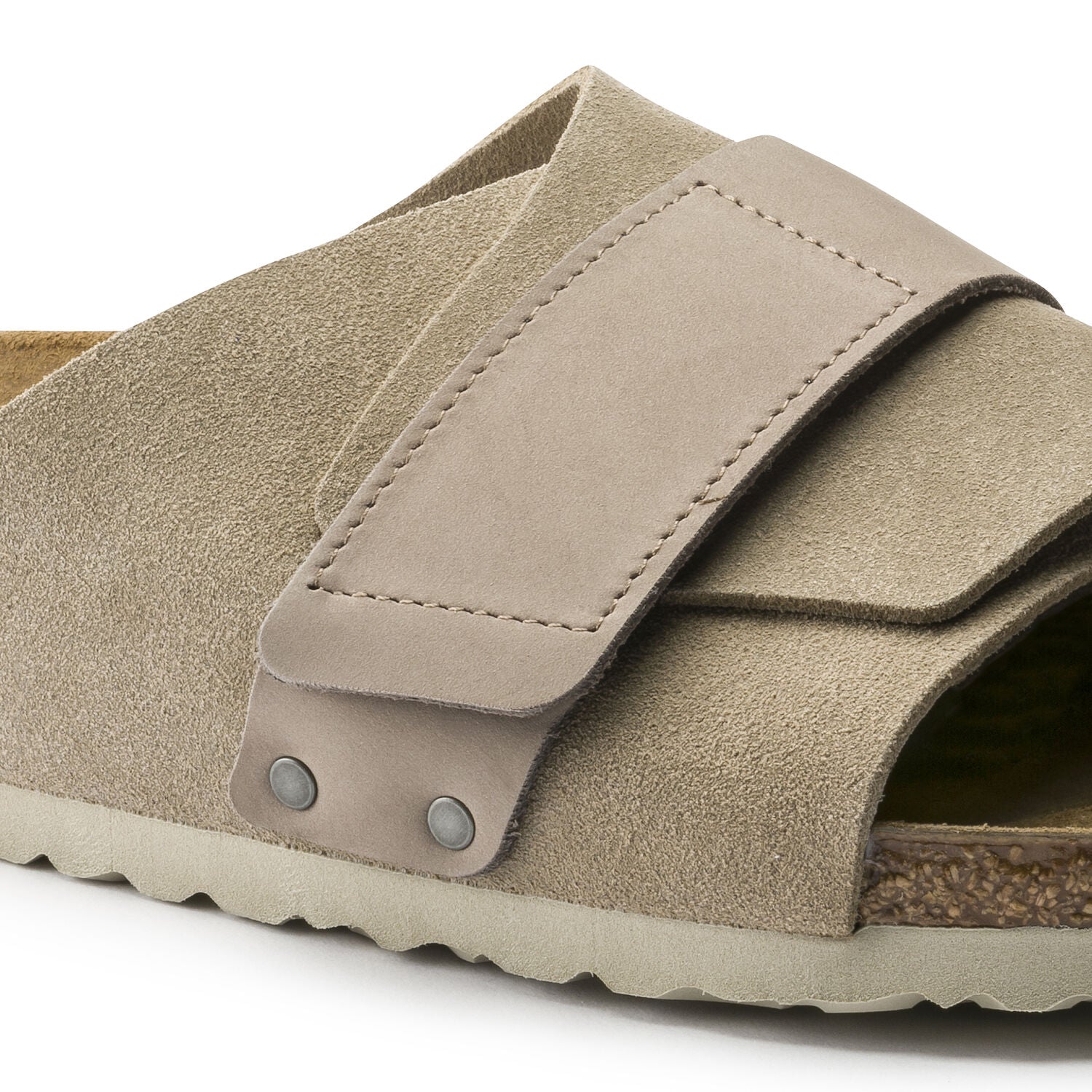 Kyoto Women - Taupe Nubuck and Suede Leather||Kyoto pour femmes - Nubuck et suÃ¨de taupe