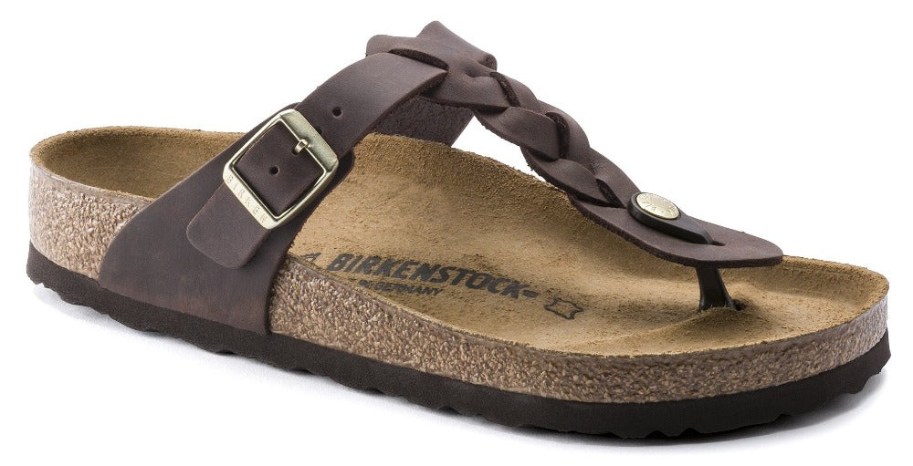 birkenstocks with braided strap