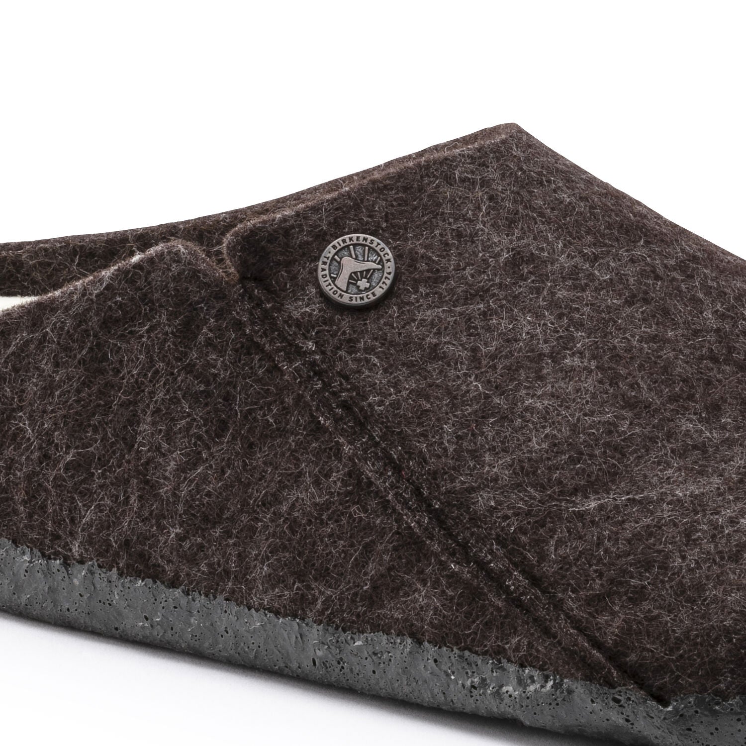 Zermatt Women - Mocha Wool Felt Shearling