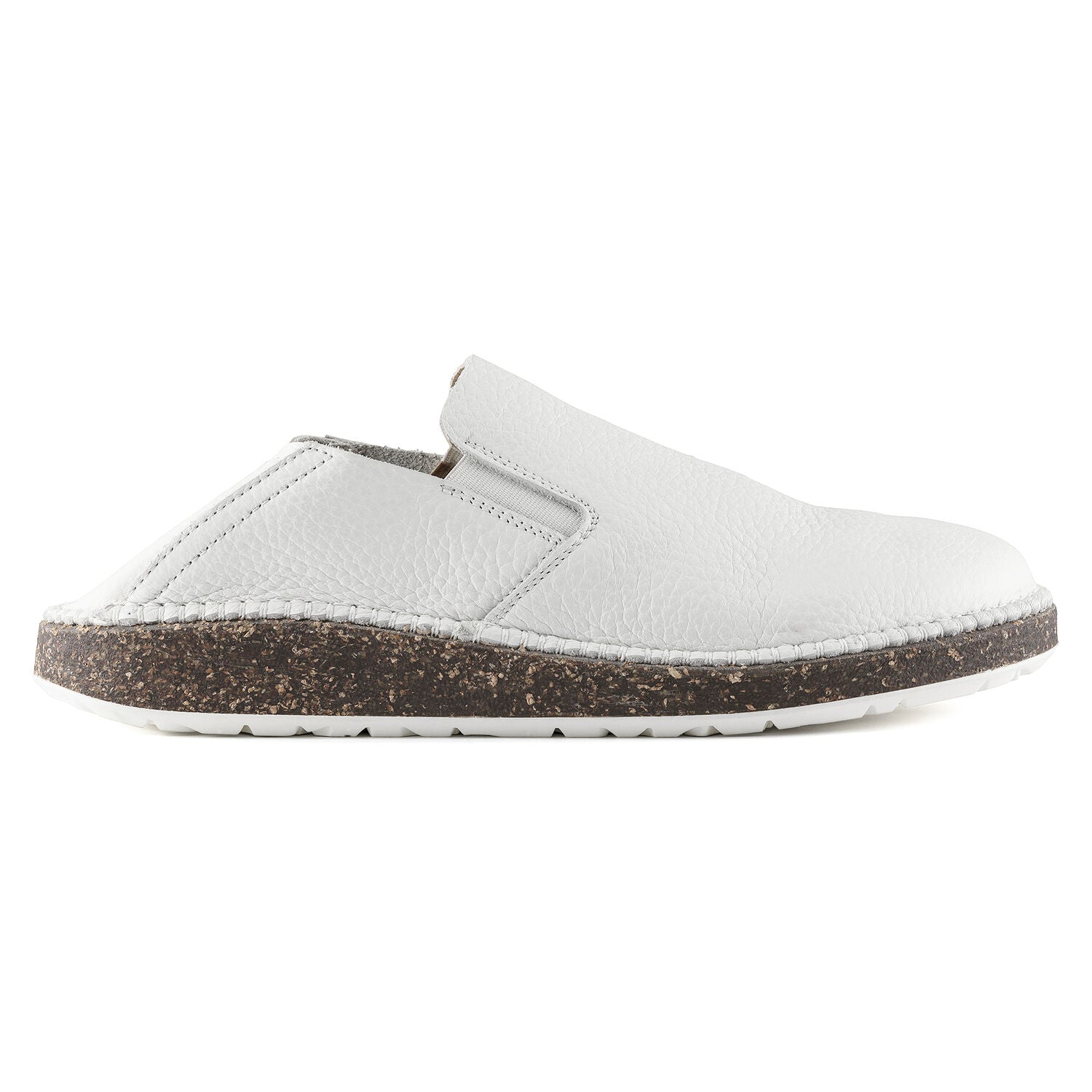 Callan Women - White Pebbled Leather