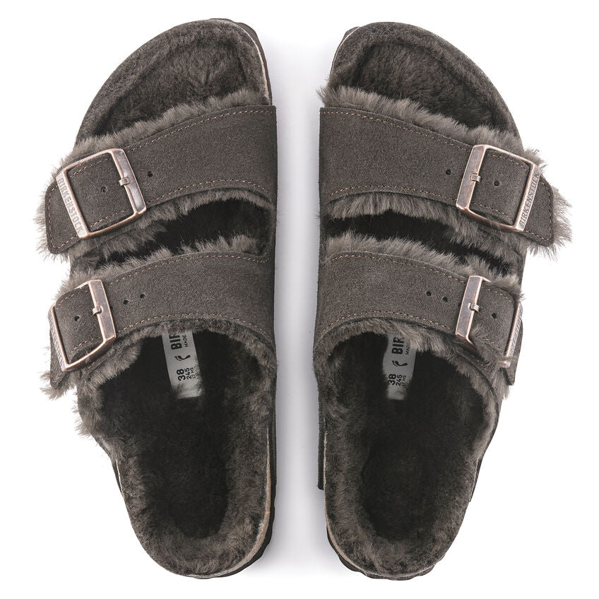 Arizona - Mocha Suede Shearling||Arizona - SuÃ¨de fourrure mocha