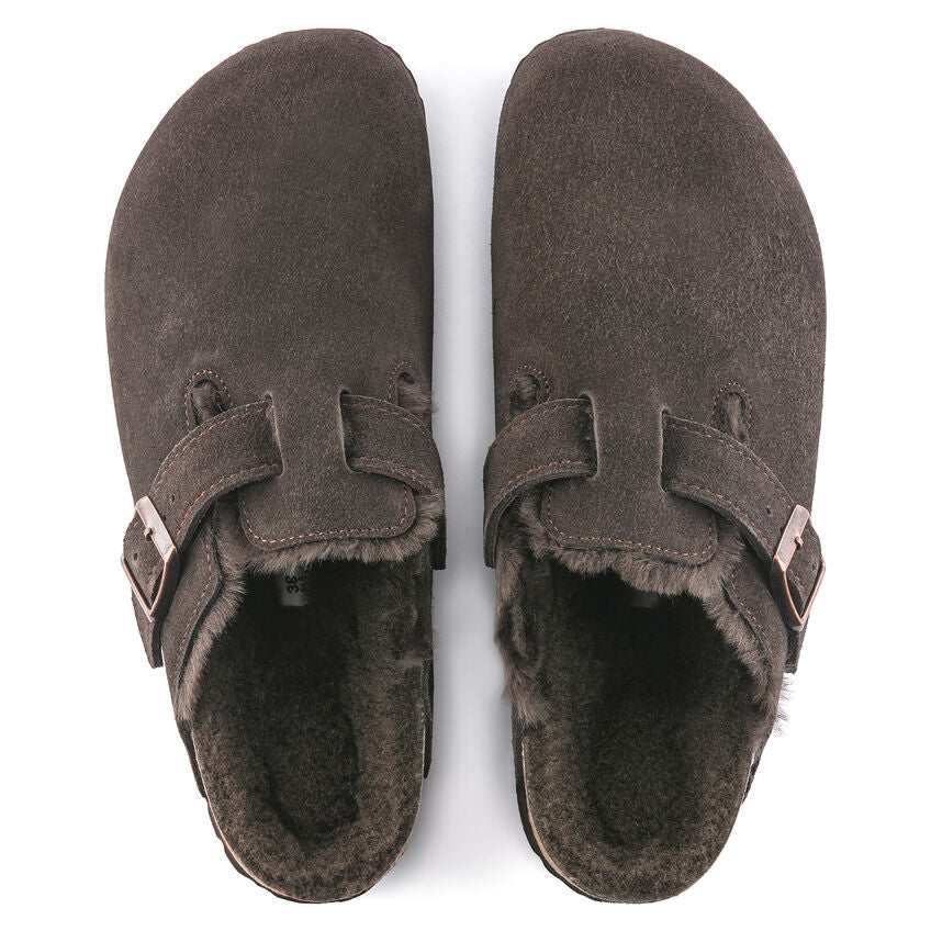 Boston - Mocha Suede Shearling||Boston - SuÃ¨de Fourrure Mocha