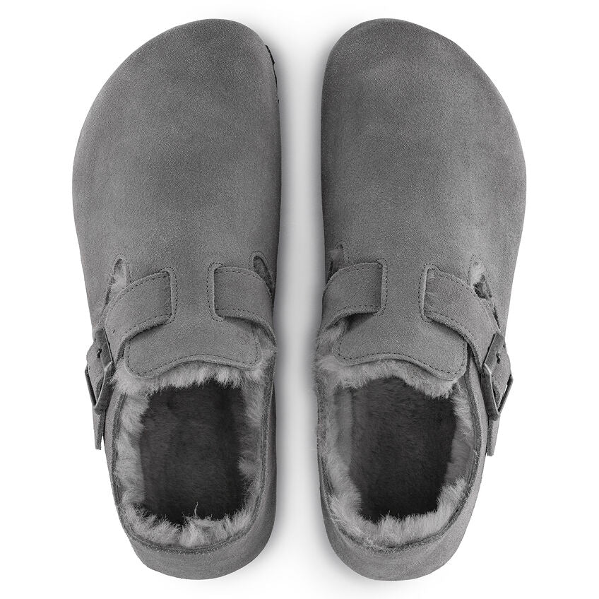 *FINAL SALE*London - Whale Grey Suede Shearling||*VENTE FINALE*London - SuÃ¨de fourrure Baleine grise