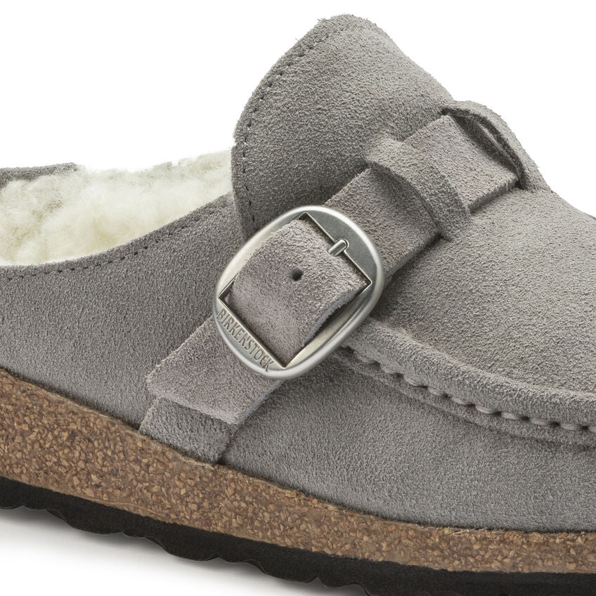 Buckley - Stone Coin Suede Shearling||Buckley - SuÃ¨de fourrure stone coin