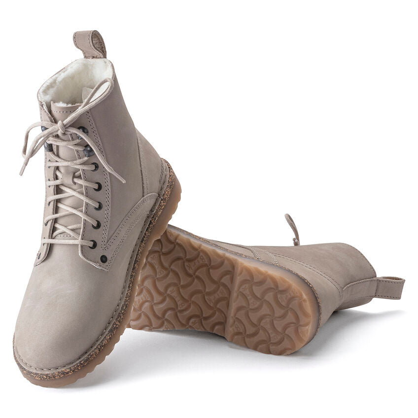 Bryson Women - Taupe Nubuck Shearling||Bryson pour femmes - Nubuck fourrure Taupe