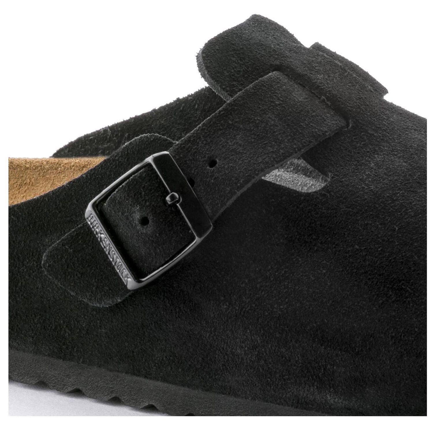 Boston Soft - Black Suede||Boston assise plantaire souple - SuÃ¨de noir