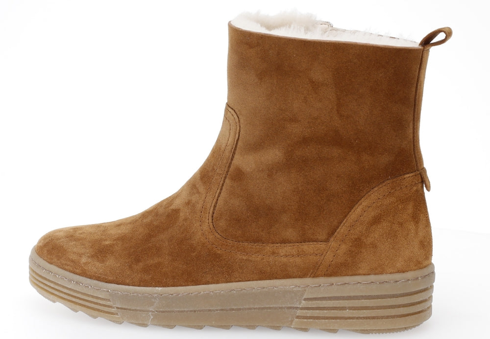 *FINAL SALE*73775.14 - Cognac Shearling Suede