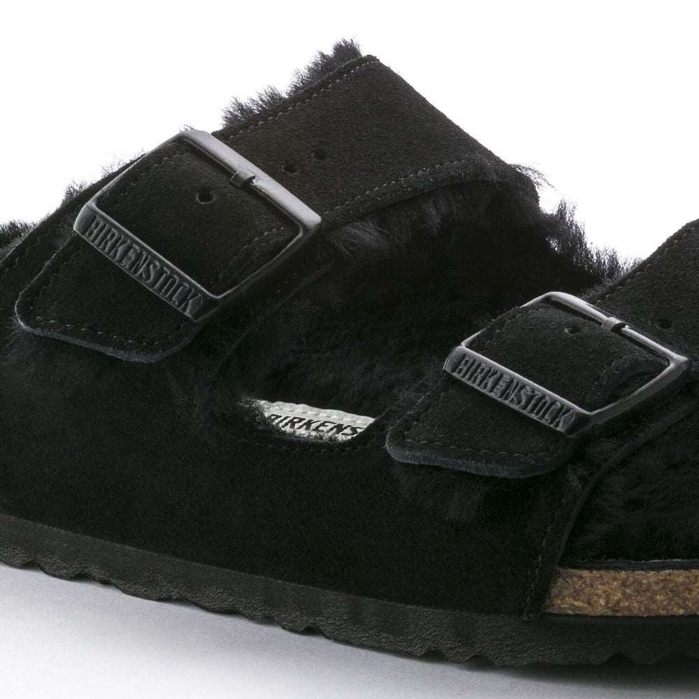 Arizona - Black Suede Shearling||Arizona - SuÃ¨de fourrure Noir