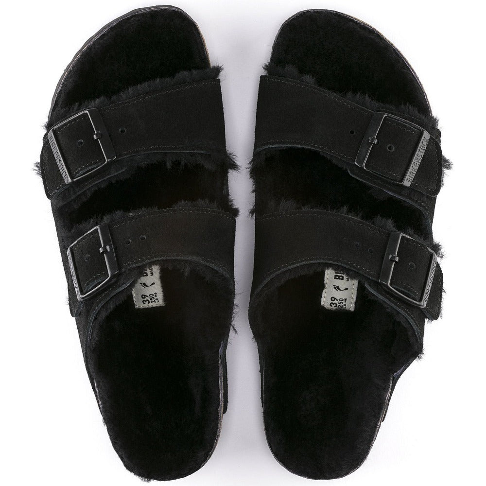 Arizona - Black Suede Shearling||Arizona - SuÃ¨de fourrure Noir