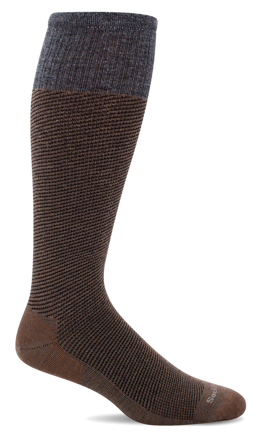 Bart Knee High - Bark Moderate Compression (15-20mmHg)