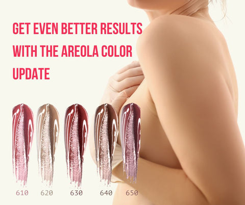 BREAST / AREOLA RE-PIGMENTATION COLORS