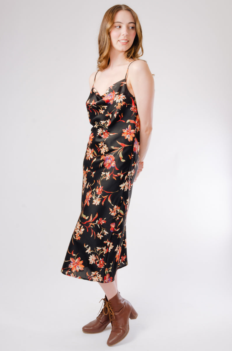 DRESS FORUM LOS ANGELES Women's Floral Midi Dress | Below The Belt ...