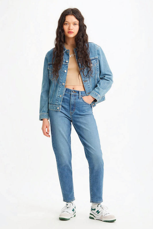 Levi's High Waisted Mom Jean ~ Say No Go – S.O.S Save Our Soles