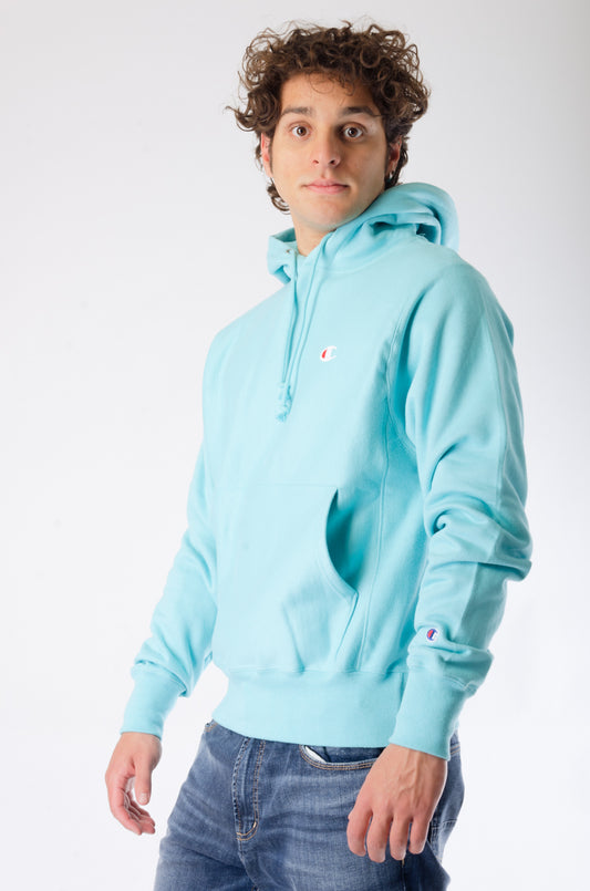 Men's Champion Life Reverse Weave Hoodie Everglade Green – The Closet Inc.