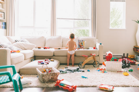 stylish toy storage living room