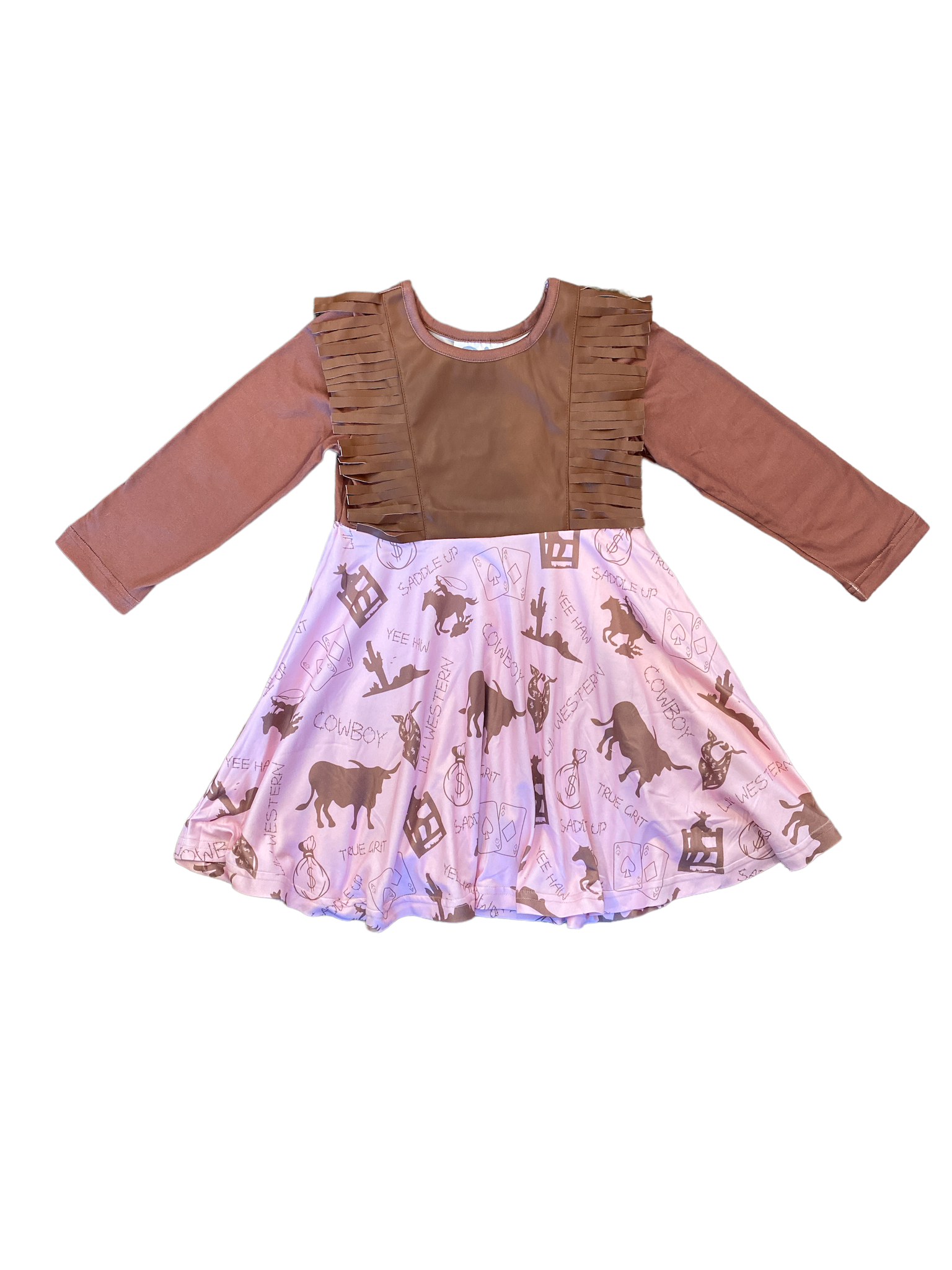 Eliza Cate and Co Girl's Cowboy BFF Fairytale Twirl Dress – Baby Riddle