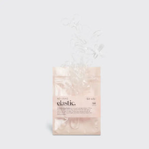 No Snag Elastics | Clear - LILYMAES - Snag Free Hair Elastics