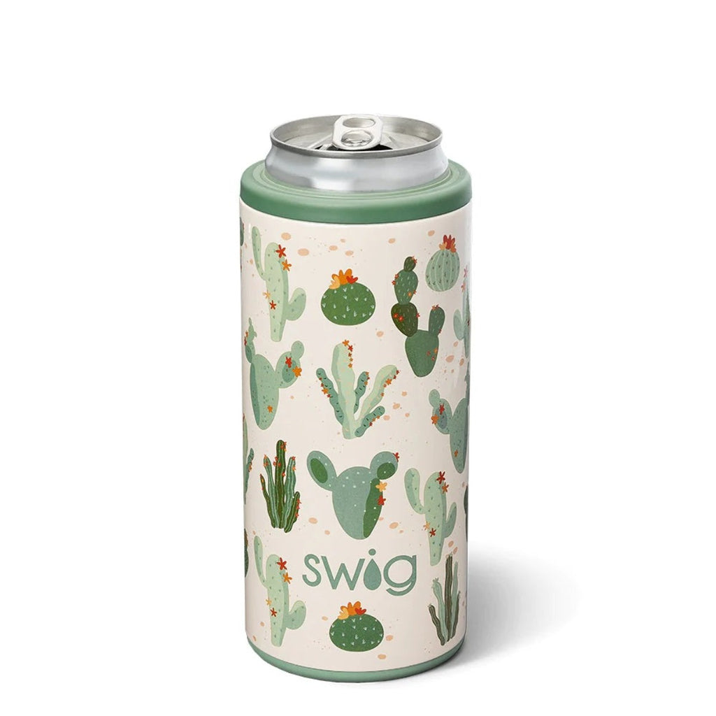 SWIG {GEMSTONE} Skinny Insulated Stainless Steel Can Cooler (12 oz.)