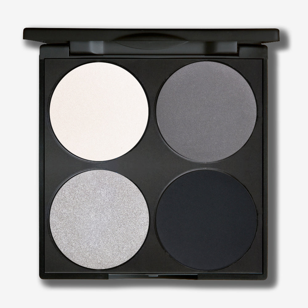 black eyeshadow palette