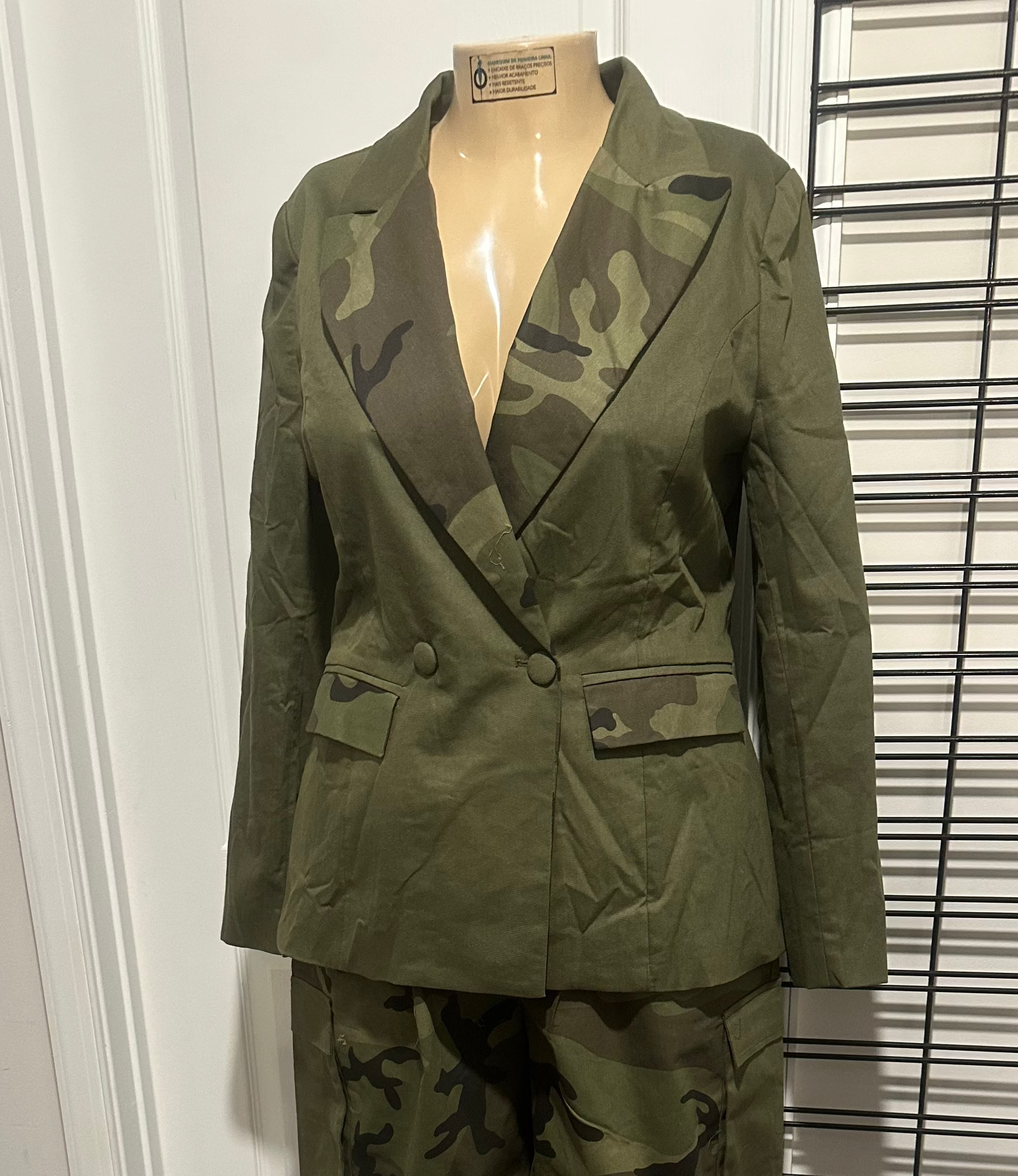 Green Camo Blazer