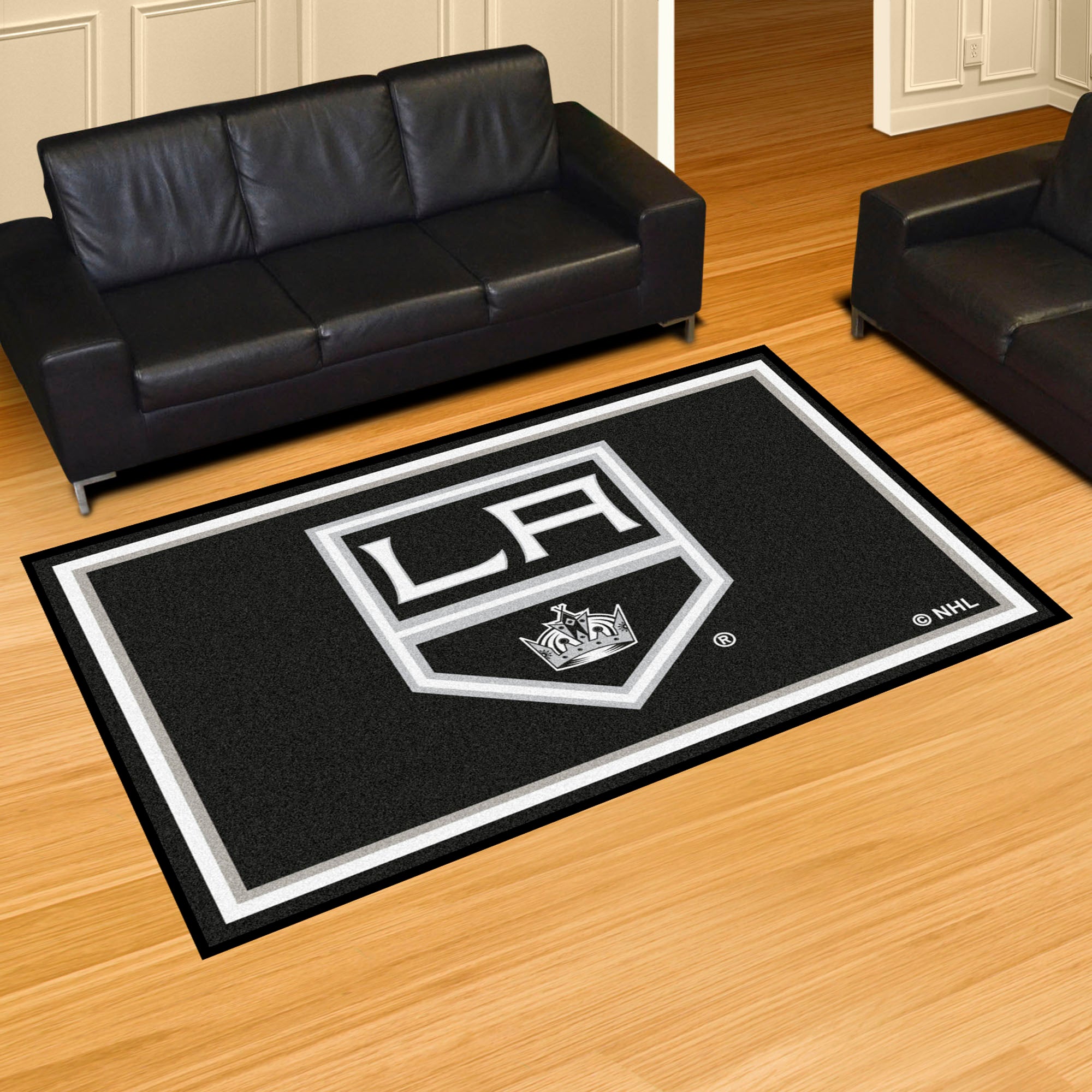 Fan Mats Oakland Raiders Rug, 4' x 6'