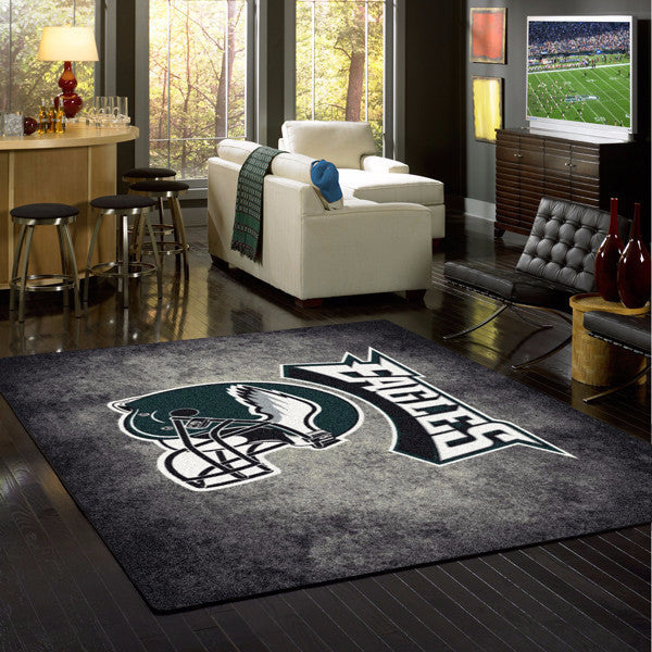 NFL Round Distressed Sign: Philadelphia Eagles