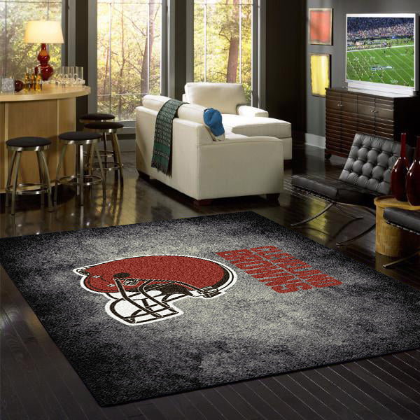 Cleveland Browns NFL Team Spirit Rug - Fan Rugs