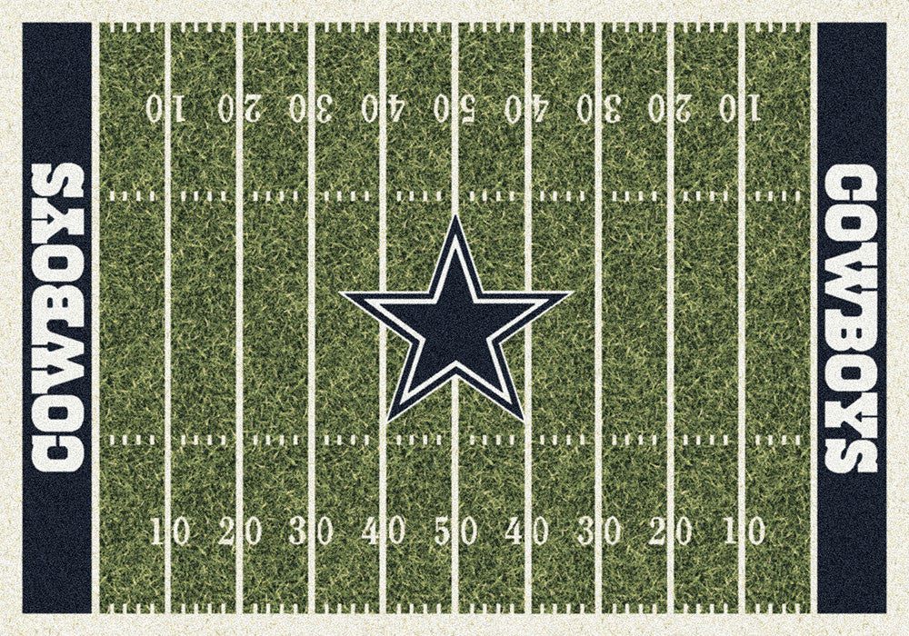 Dallas Cowboys NFL Football Field Rug - Fan Rugs