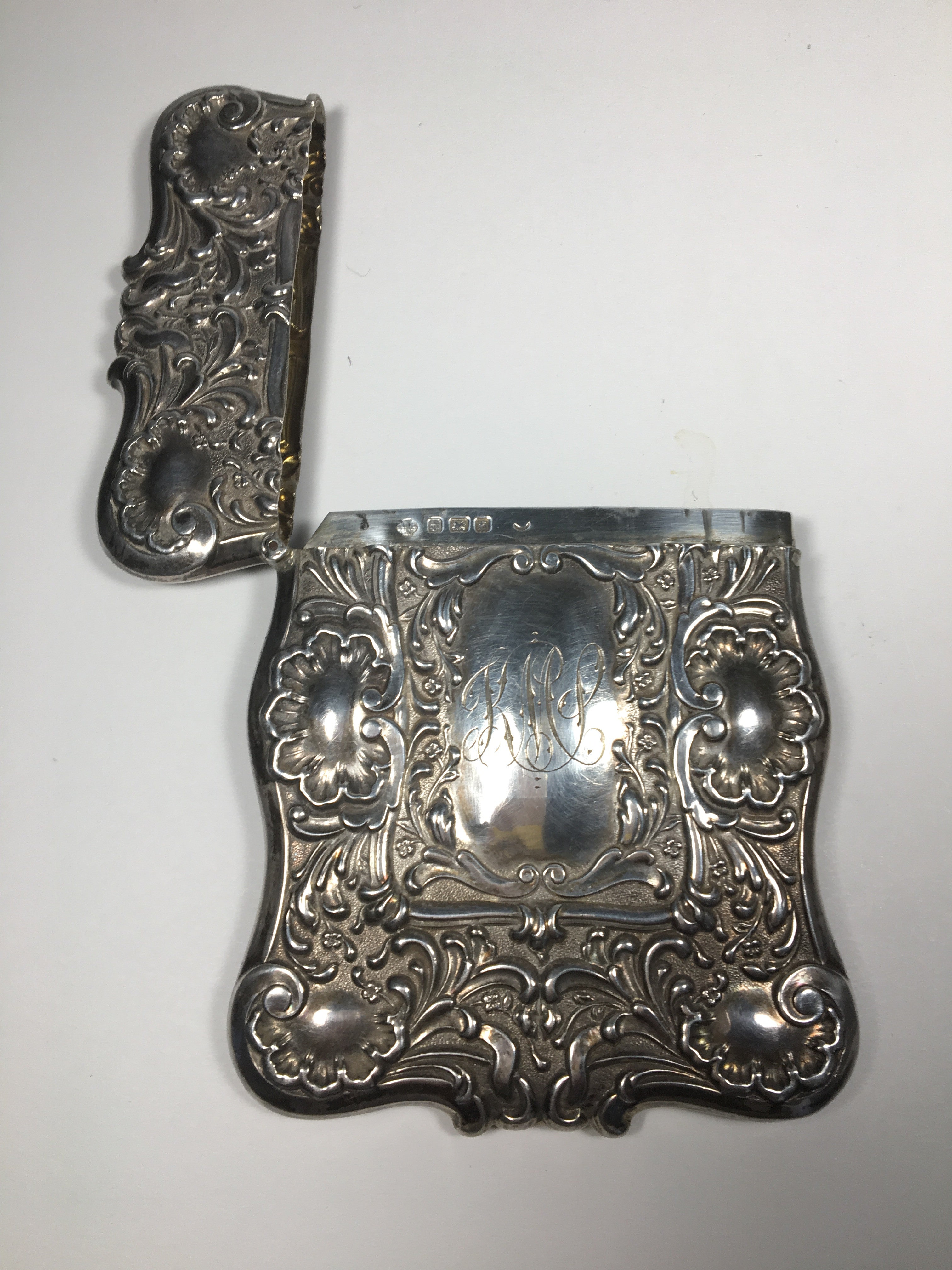 Sterling Silver Belt Buckle M L Minshull & Latimer Birmingham 