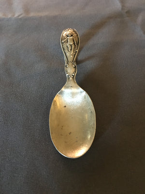 Vintage Sterling Silver Baby Spoon with Cherub by Reed & Barton - Salt River Collectibles - Reed And Barton Baby Gifts